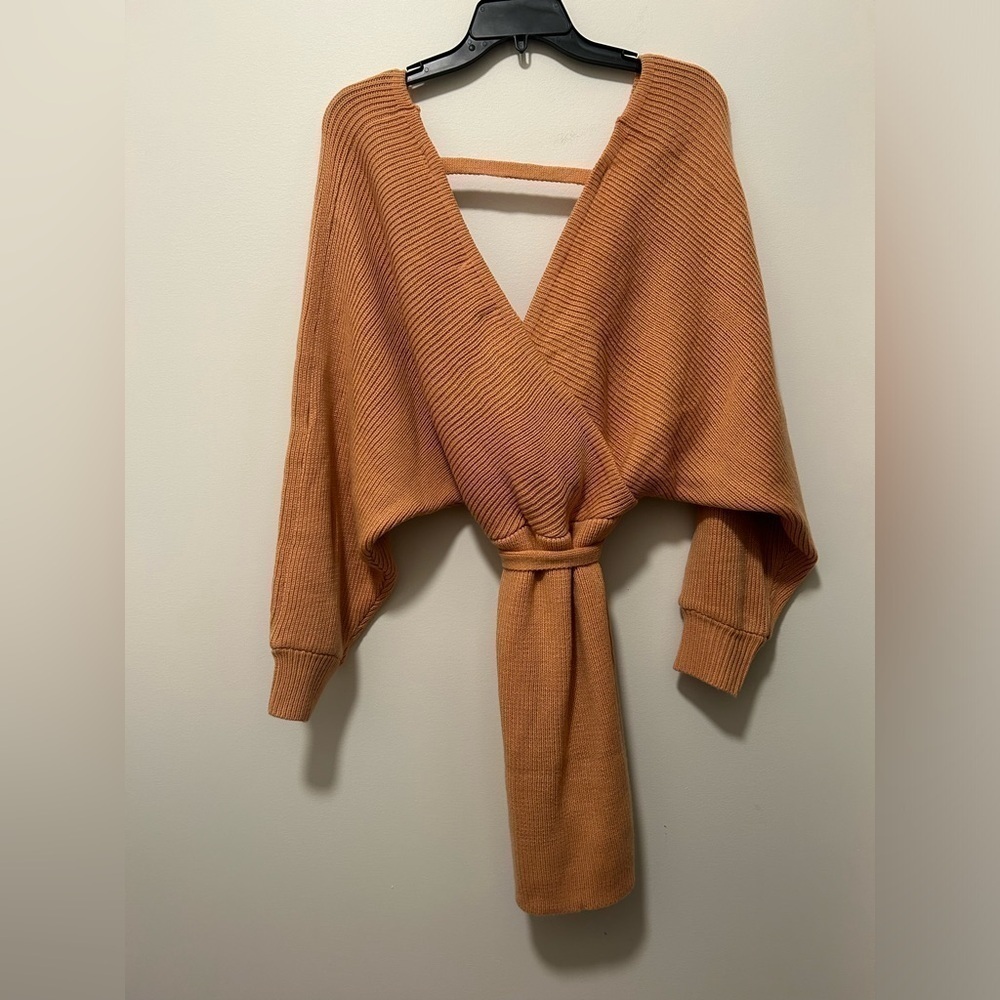peach/orange small peach love california short dress/long top! - Picture 2 of 4